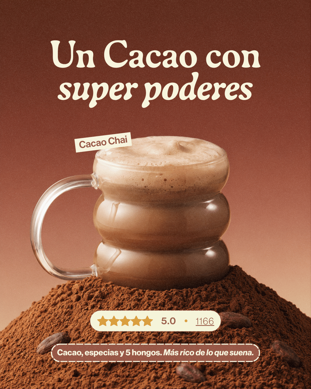 Cacao-Chai Fungi Latte