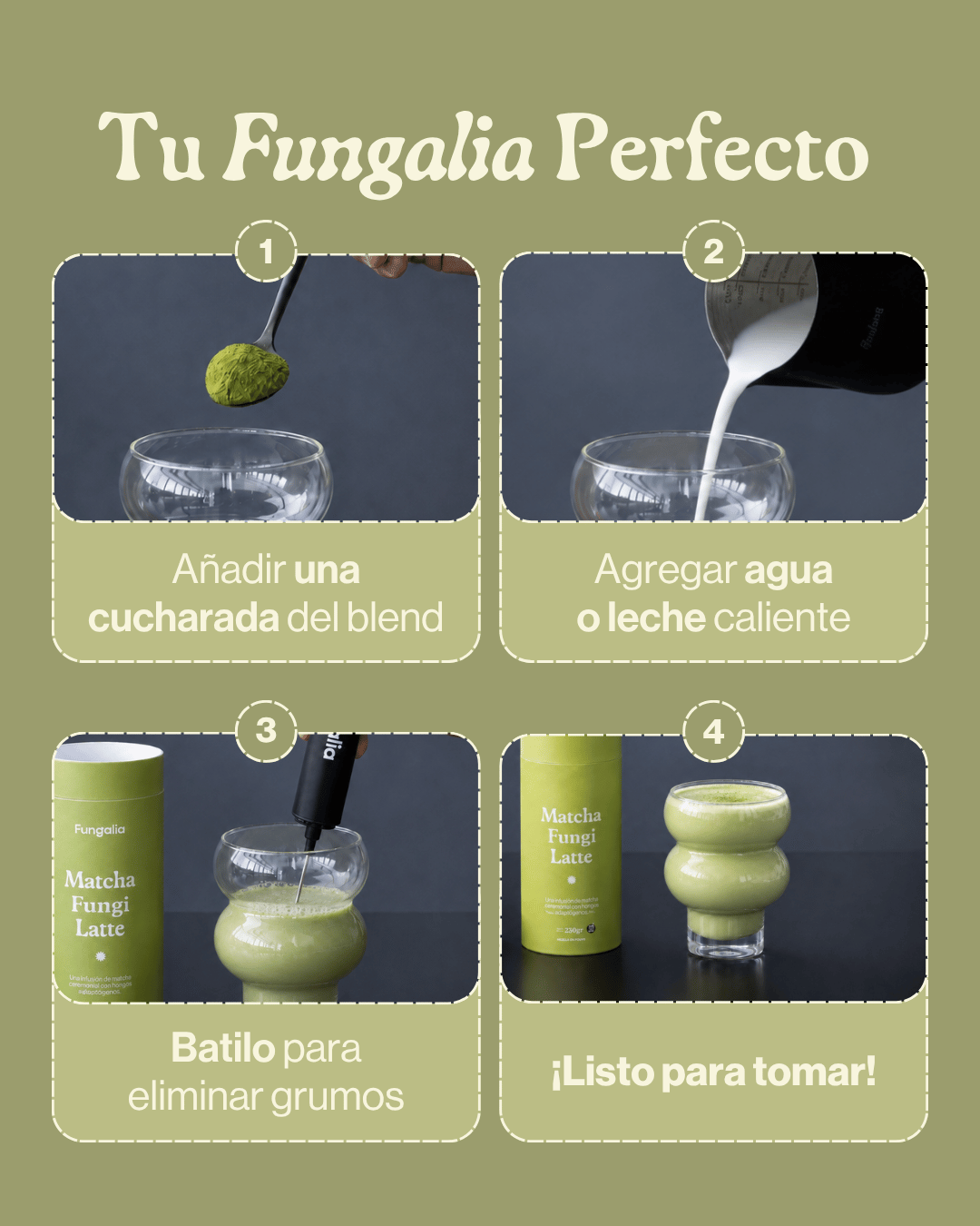 Matcha Fungi Latte